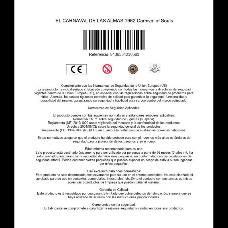 El Carnaval De Las Almas 1962 Carnival Of Souls image number null