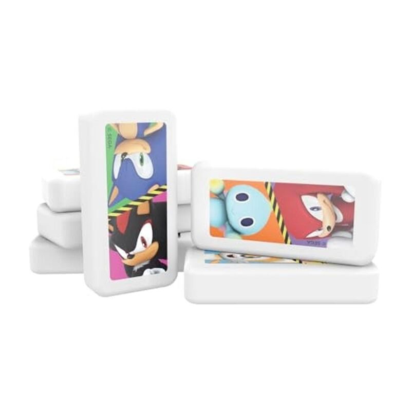 Domin&oacute; Sonic En Caja Met&aacute;lica image number null