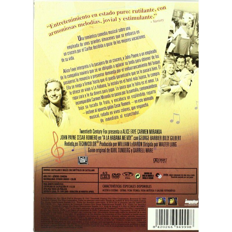 A La Habana me voy [DVD] image number null