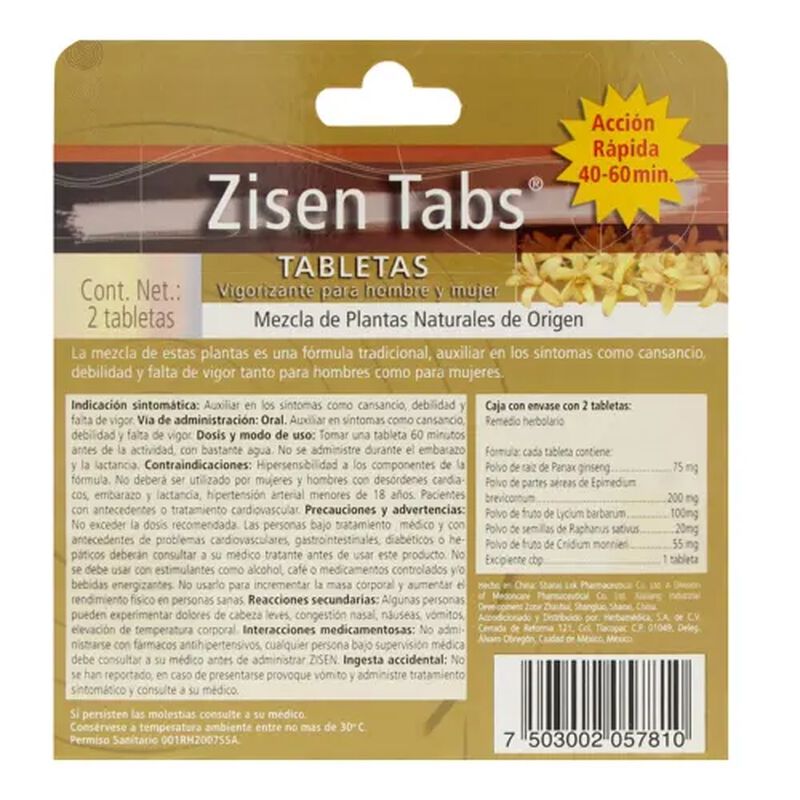 SENSUAL TEA ZISEN TABLETA C2 image number null