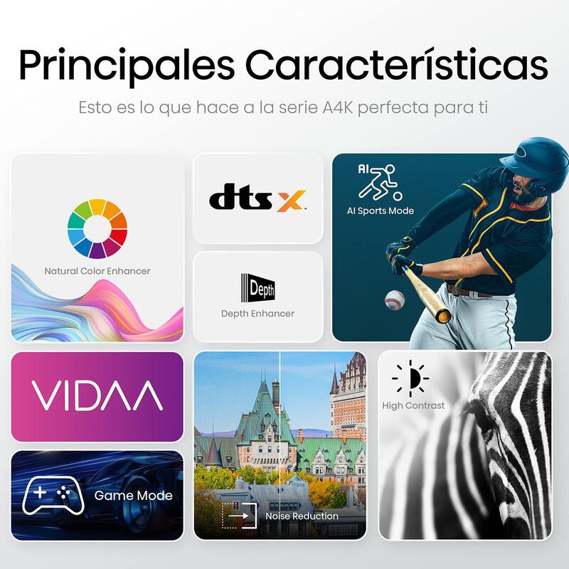 Televisi&oacute;n Hisense LED Smart TV de 32" image number null