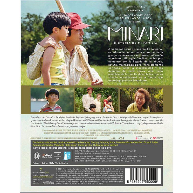 Minari. Historia de mi familia [Blu-ray] image number null