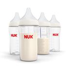 Botella Nuk Perfect Match 2 En 1, Antic&oacute;lico Natural, 240 Ml, Paquete De 4