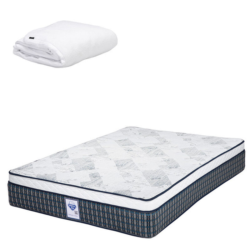 Colch&oacute;n Queen Size Cardona + Protector Cloud image number null