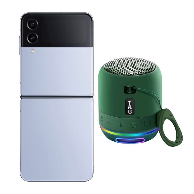 Galaxy Z Flip 4 128GB Azul Reacondicionado + Mi... image number null