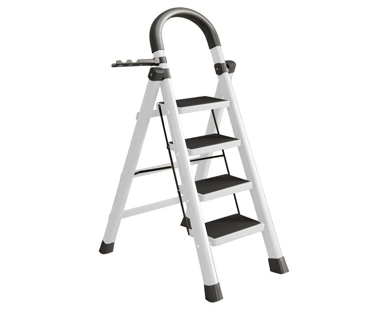 Escalera Plegable Multifuncional Tubular 4 Peld... image number null