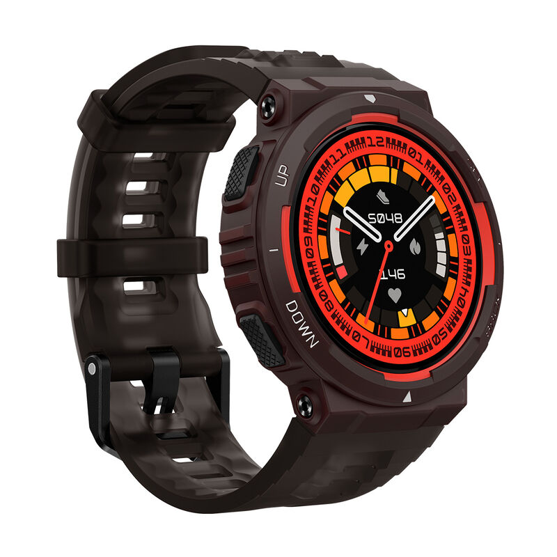 Smartwatch Amazfit Active Edge Lava Black image number null