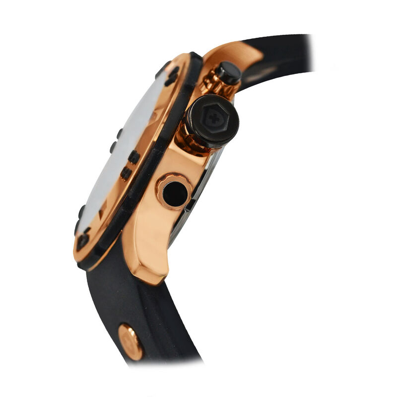 Reloj Nivada SwissMaster Cab Dorado R/Caucho An... image number null