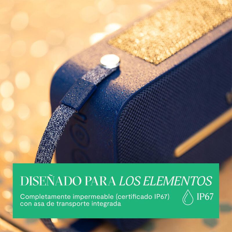 Bocina Rise Up Solar Blue The House of Marley B... image number null