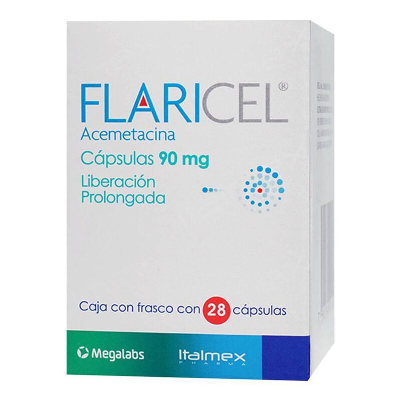 Flaricel 90mg 28 capsulas 90mg caja con 28 c&aacute;ps... image number null