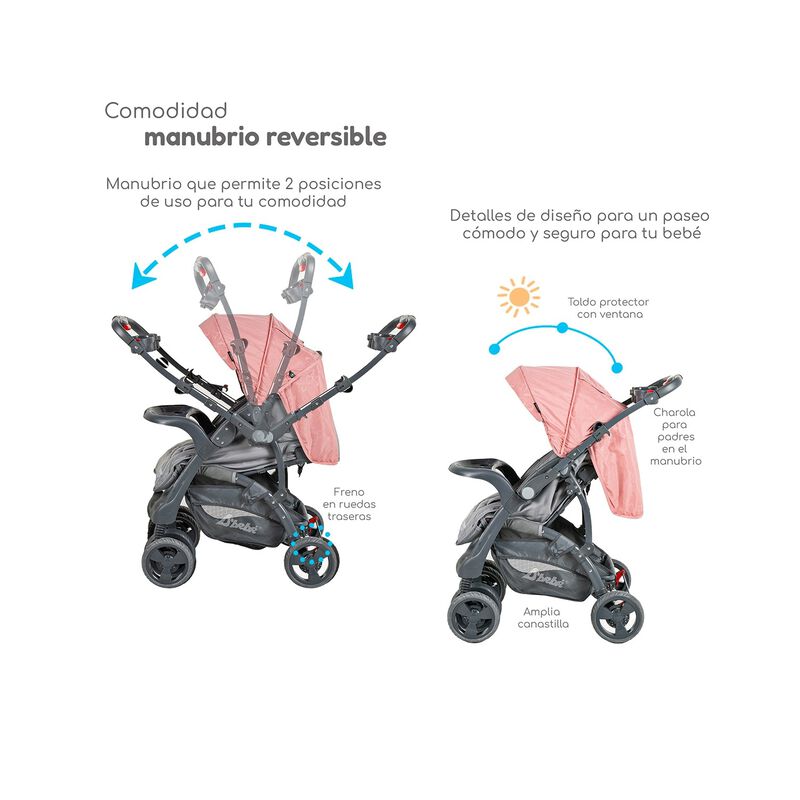 Travel System Elite D'bebe &mdash; Plegable Con Una M... image number null
