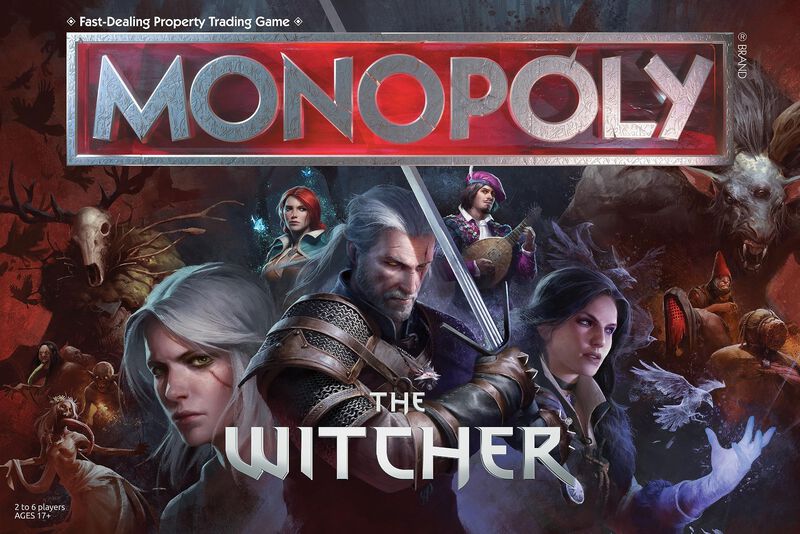 Juego De Mesa Monopoly The Witcher Con Licencia... image number null