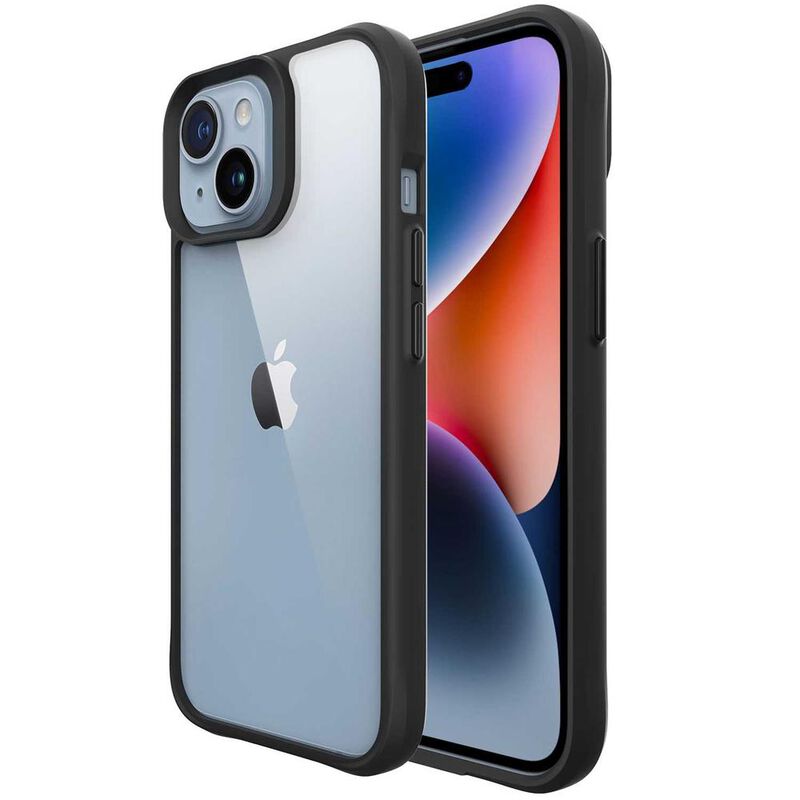 Funda TEKKU Combat para iPhone 15 Negra Transpa... image number null