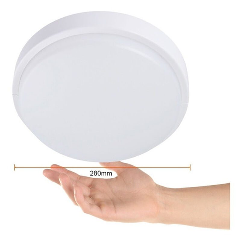 Lampara Sobreponer Techo Blanco 18w Luz Blanca ... image number null