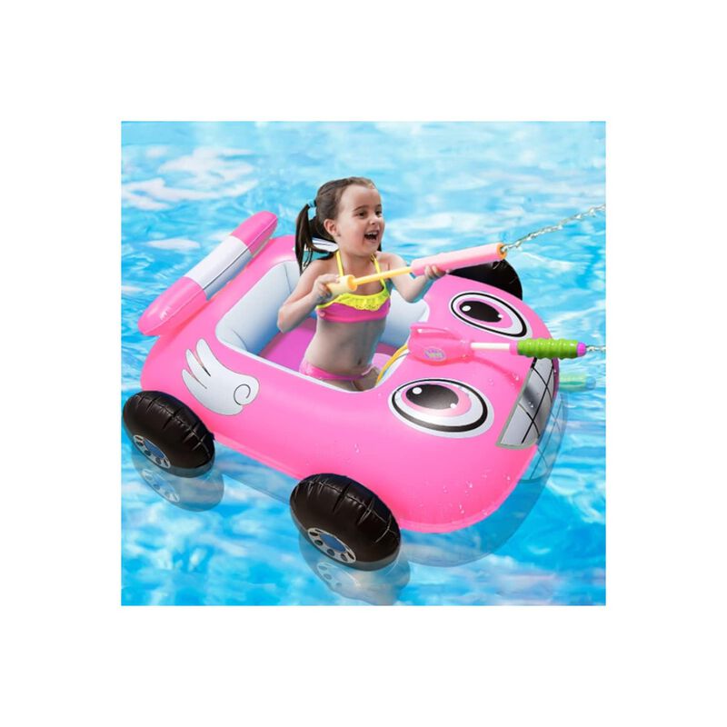 Flotador Inflable Para Beb&eacute; Con Techo Solar Int... image number null