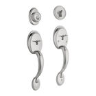 Doble Jaladera Perilla y Cerrojo Mariposa Cromo MateBasic