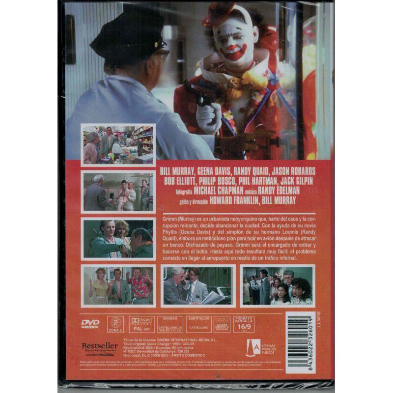 Con La Poli En Los Talones [dvd] (1990) Quick C... image number null