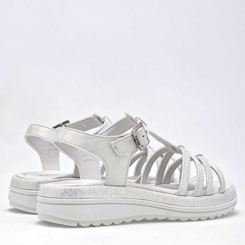 Yuyin Sandalia para mujer blanco image number null