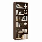 Librero, Estante Organizador con 6 Compartimientos, Librero Organizador y Minimalista (Caf&eacute; Oscuro) Bluelander