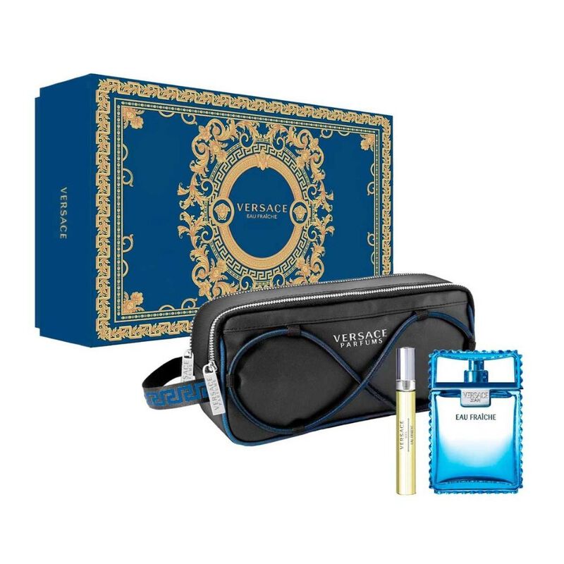 Set de Hombre Versace Man Eau Fra&iacute;che Con Bolsa... image number null