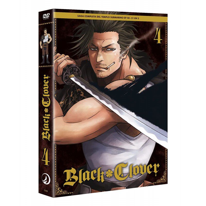 Black Clover. Dvd. Episodios 40 A 51 (saga Comp... image number null