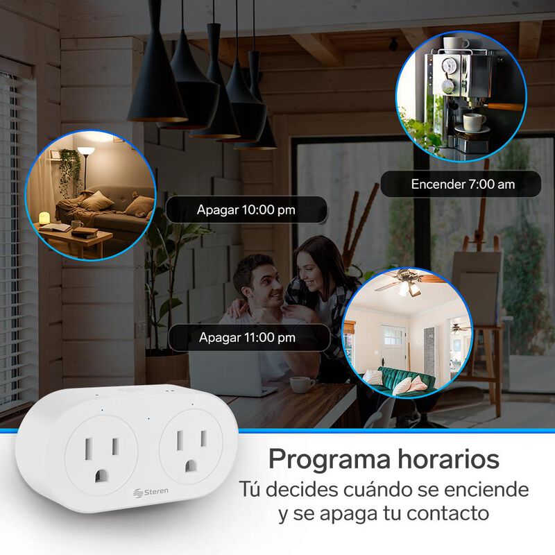 Contacto (tomacorriente) Doble Con Wi-fi | Shom... image number null