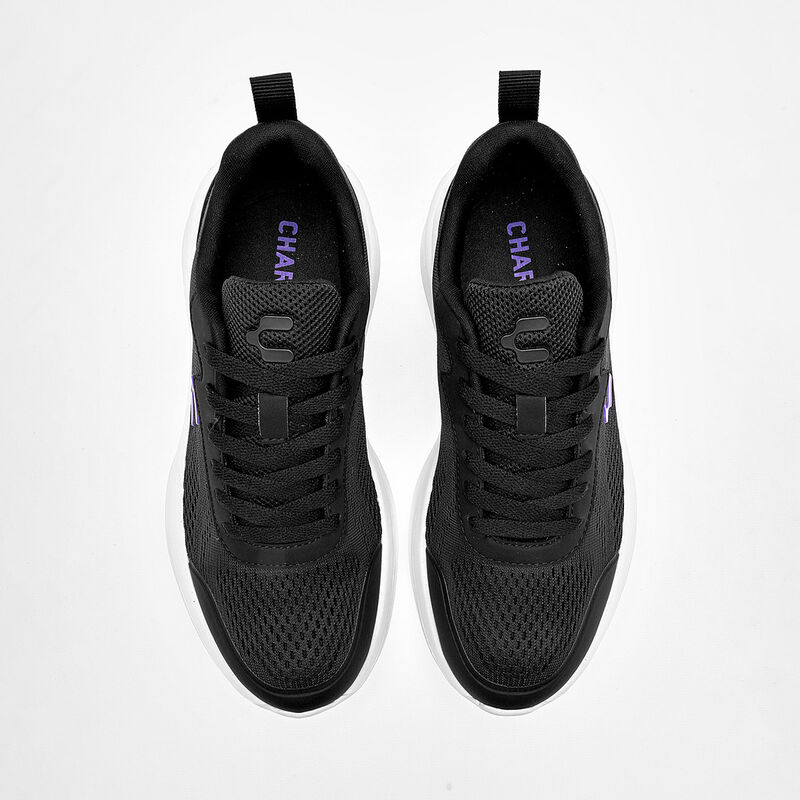 Charly tenis deportivo para mujer negro cod 139... image number null