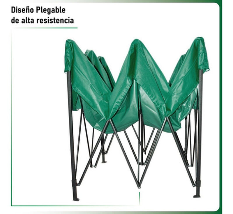 Carpa Toldo 3x3 Jardimex Verde image number null