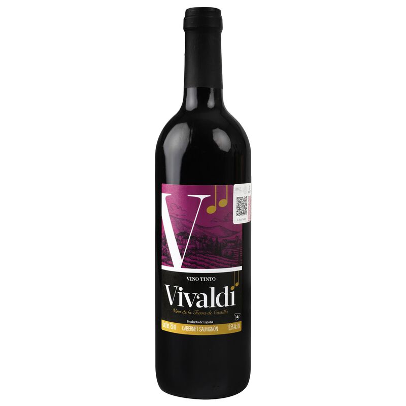 Vino Tinto Vivaldi Cabernet image number null