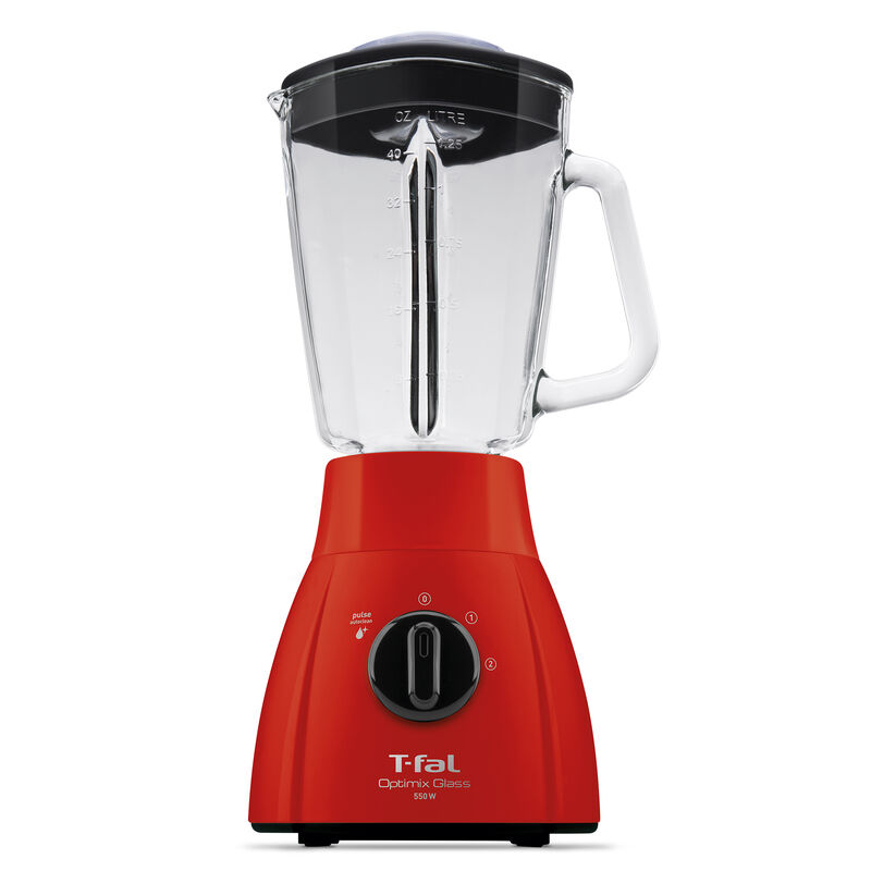 Licuadora T-fal Optimix Roja 2 Vel Vaso Vidrio ... image number null
