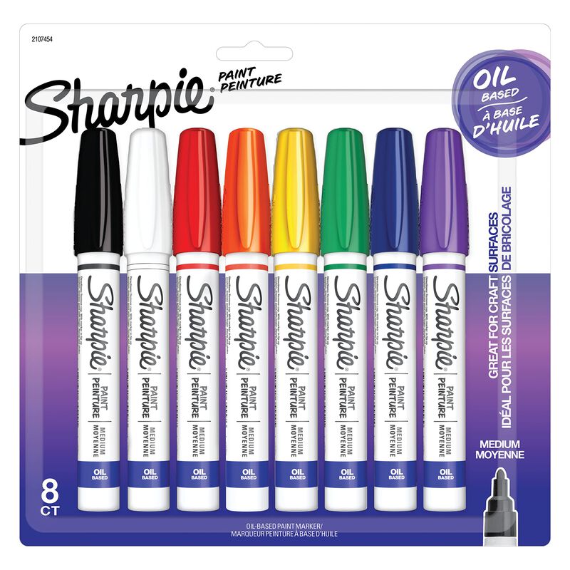 Marcadores De Pintura Sharpie Con Base De Aceit... image number null