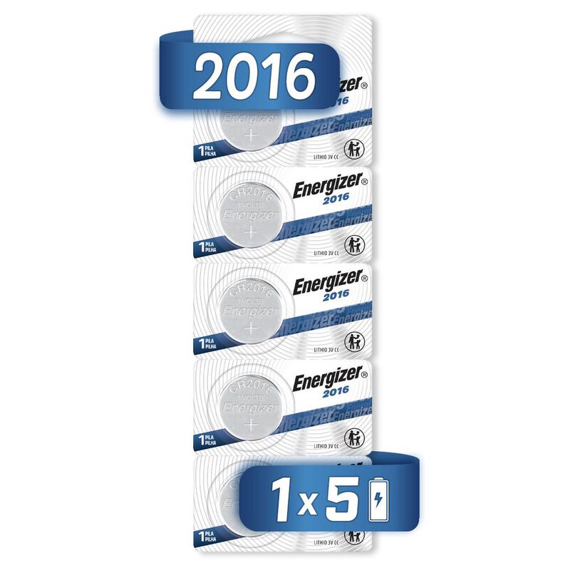 Pila Boton Energizer 2016 Tira 100 Unidades 3v image number null