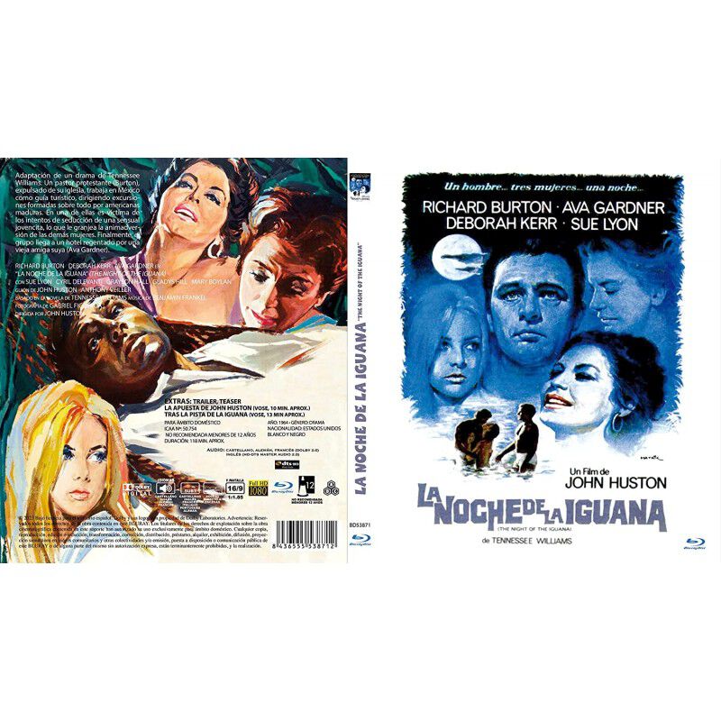 La Noche De La Iguana Blu-ray 1964 image number null