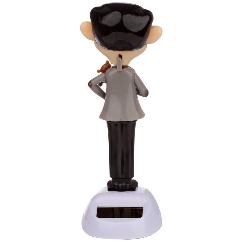 Figura Solar Mr. Bean con Osito Teddy 15 cms image number null