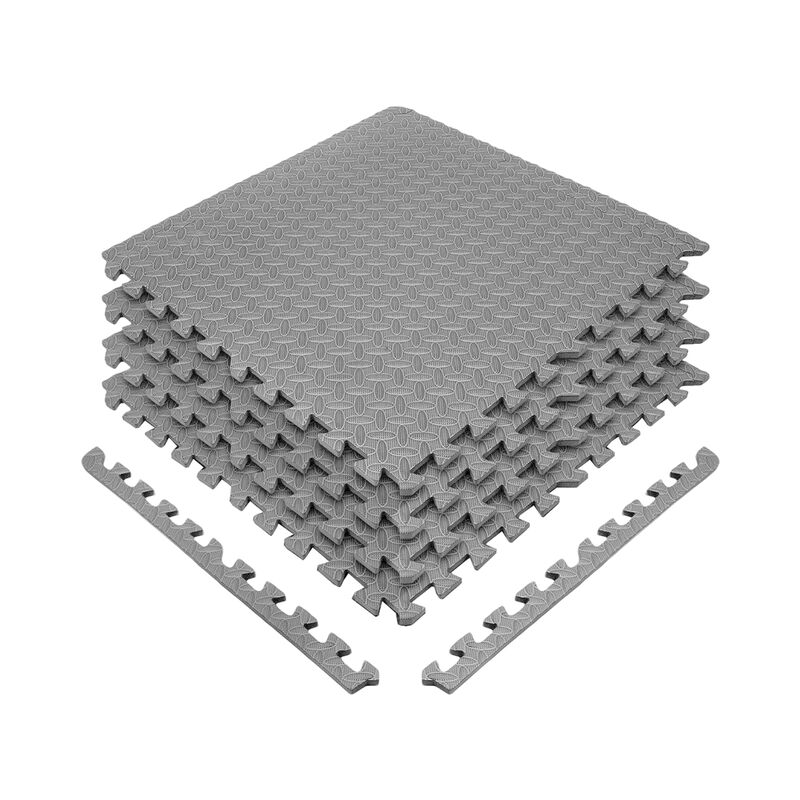 Tapete Foamy Gris para Ejercicio 4 piezas Bluel... image number null