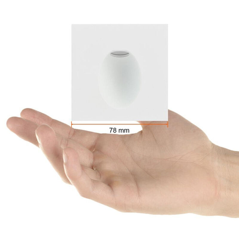 Lampara Led Interior Empotrable Pared Luz De Co... image number null