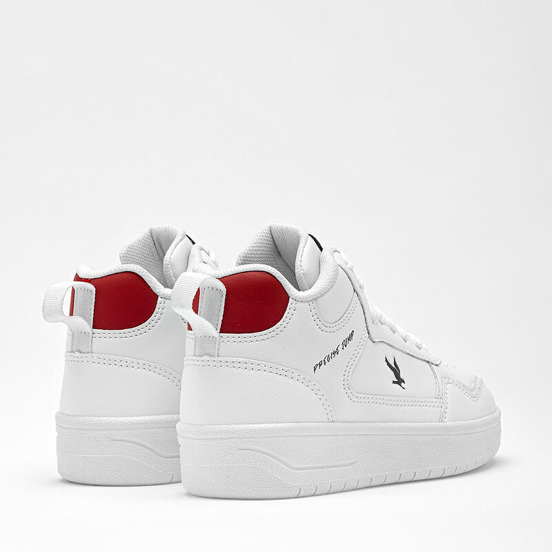 American Fire tenis para ni&ntilde;o blanco rojo cod 1... image number null