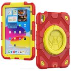 Funda TEKKU Spider uso rudo para iPad Air 5 Air 4 Pro 11 Rojo Amarillo A2589 A2316 A2324 A2325 A2072
