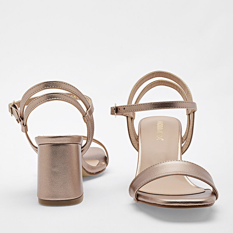 Moramora Zapatillas de fiesta para mujer dorado... image number null