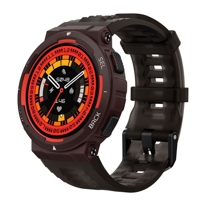 Smartwatch Amazfit Active Edge Lava Black image number null