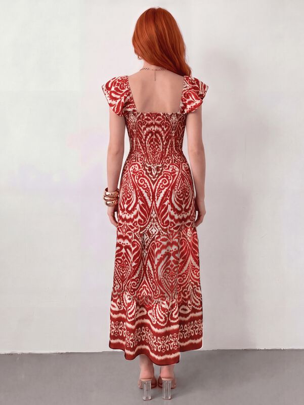 Vestido Largo Para Mujer,ves-1055 Rojo Vestido ... image number null