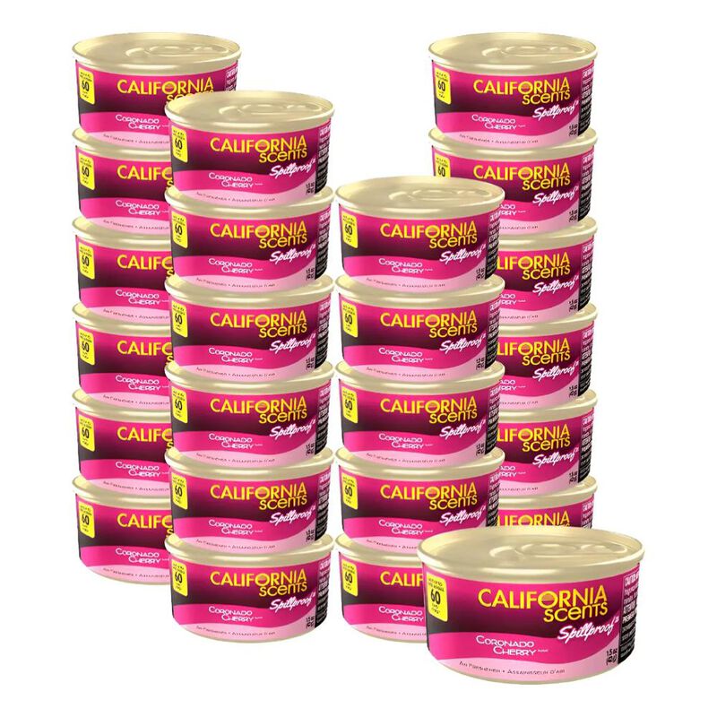 24 Pzs Aromatizante Auto Californiascents Cherr... image number null