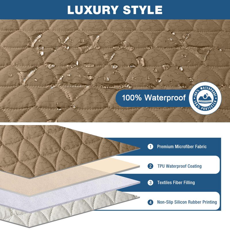Funda Reclinable Impermeable Taococo Con Granul... image number null
