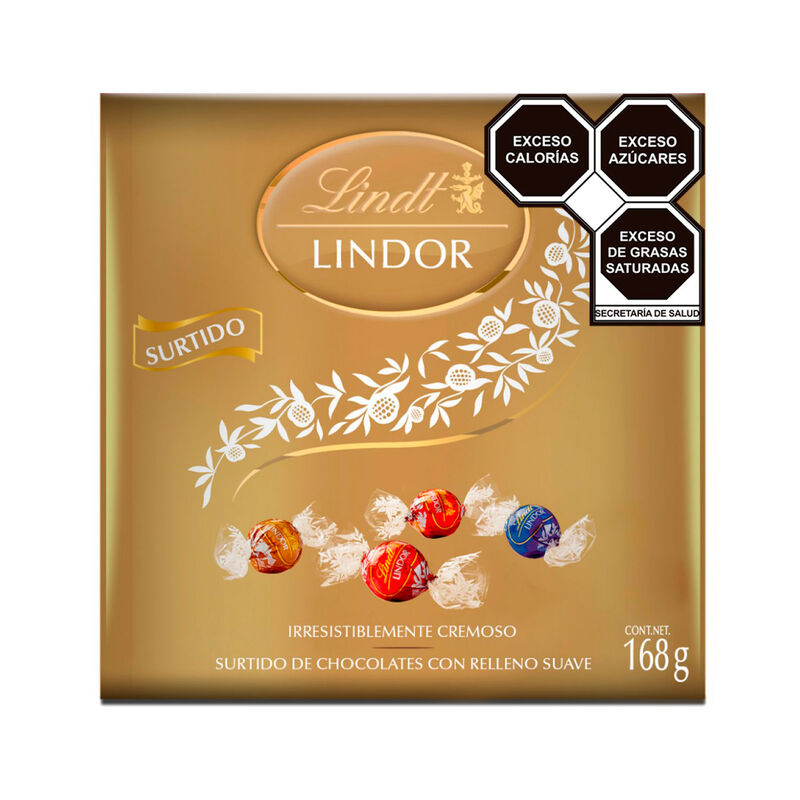 Chocolate Lindor surtido caja - 168 g image number null