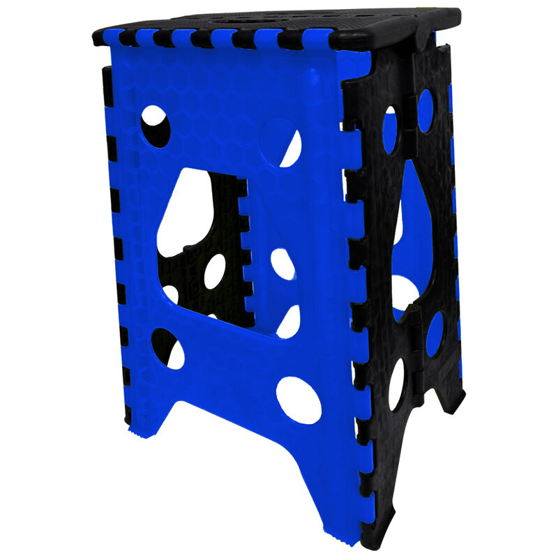 Banco plegable Negro/Azul el&eacute;ctrico image number null