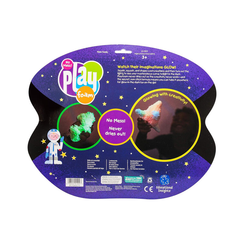 Playfoam Educational Insights Glow In The Dark ... image number null
