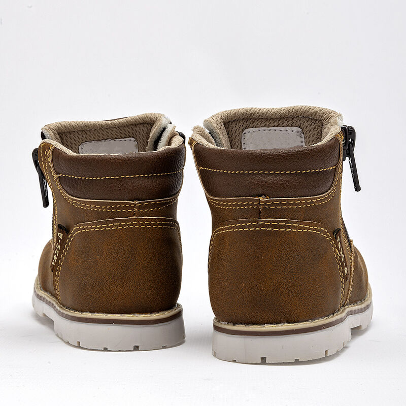 Tres-A Botitas para beb&eacute; ni&ntilde;o. Caf&eacute; image number null