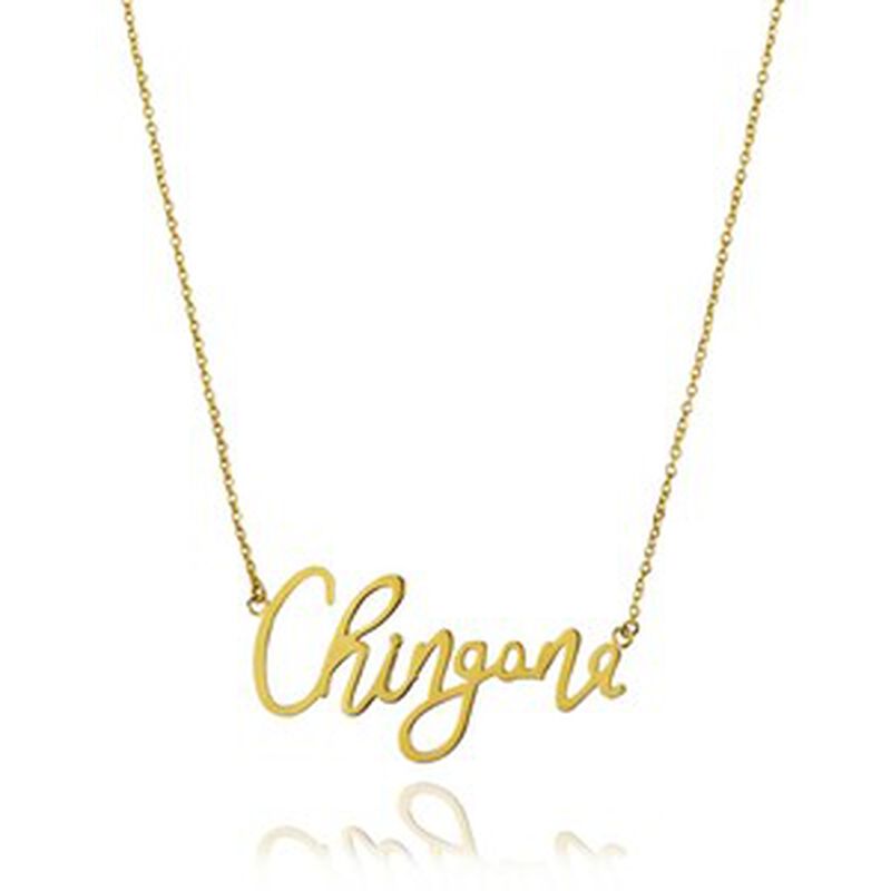 Collar Chingona Dorado image number null