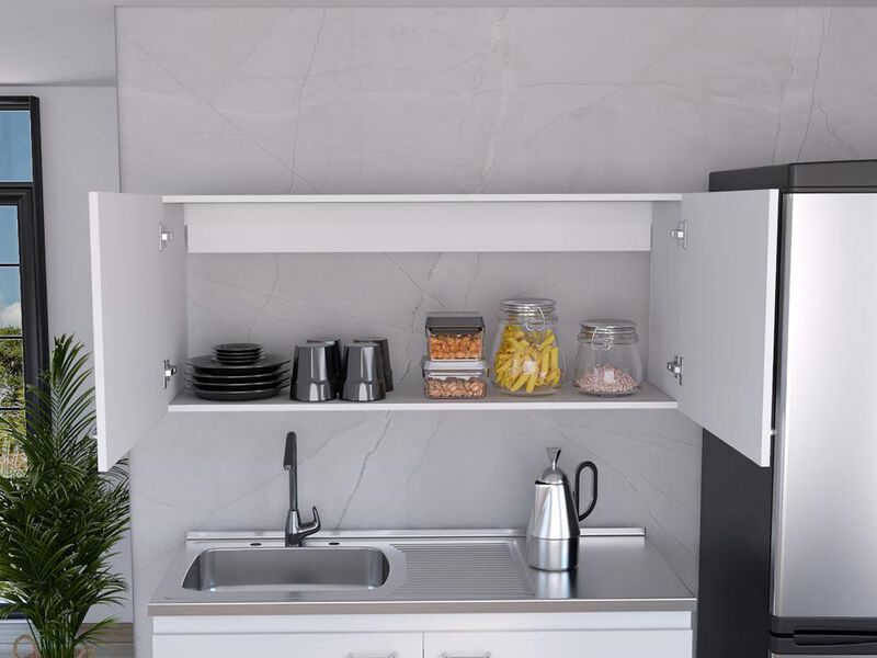 Gabinete Superior Cantabria Blanco con Dos Puer... image number null