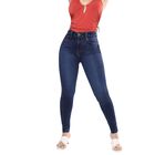 Pantal&oacute;n Skinny Mujer Savi Mezclilla Tiro Alto Azul Sb4744